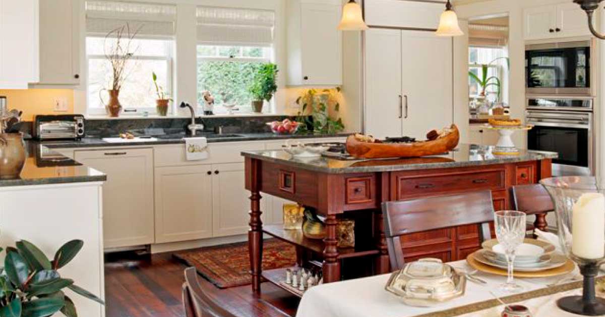 North shore home interior kitchen