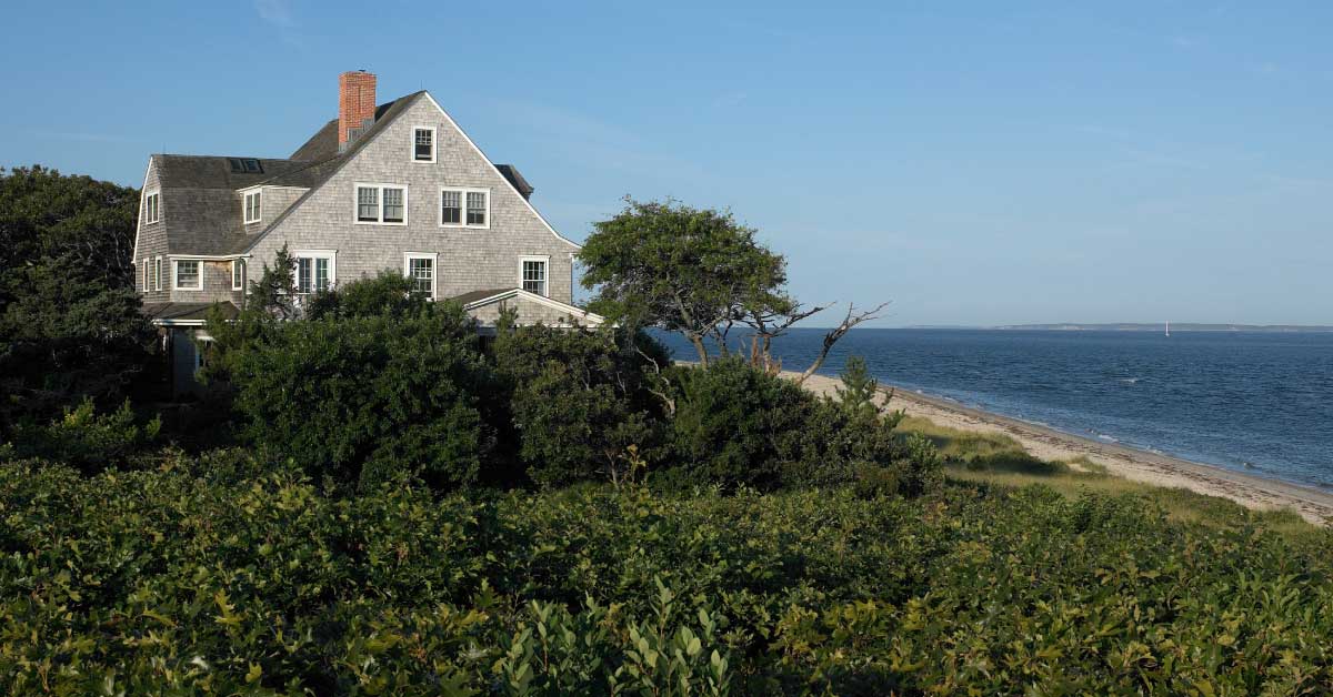 Pierside home side water view