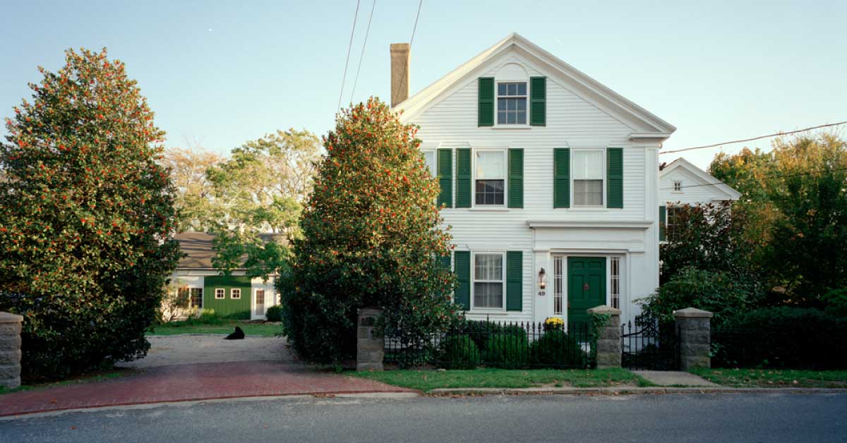 Vineyard haven home joseph w dick front view