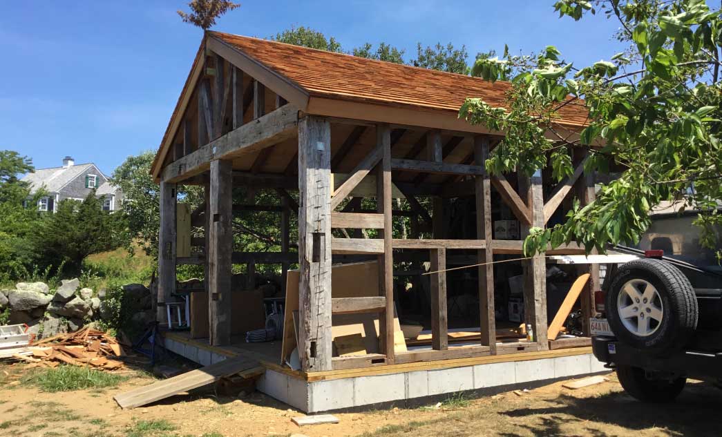 Joe-w-dick-barn-restoration-roof-timbers-martha's vineyard